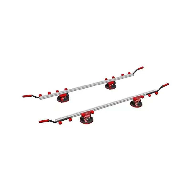 Par de guías con ventosas Cap. 200kg para transporte porcelanatos hasta 240cm PRO-MASTER 6501